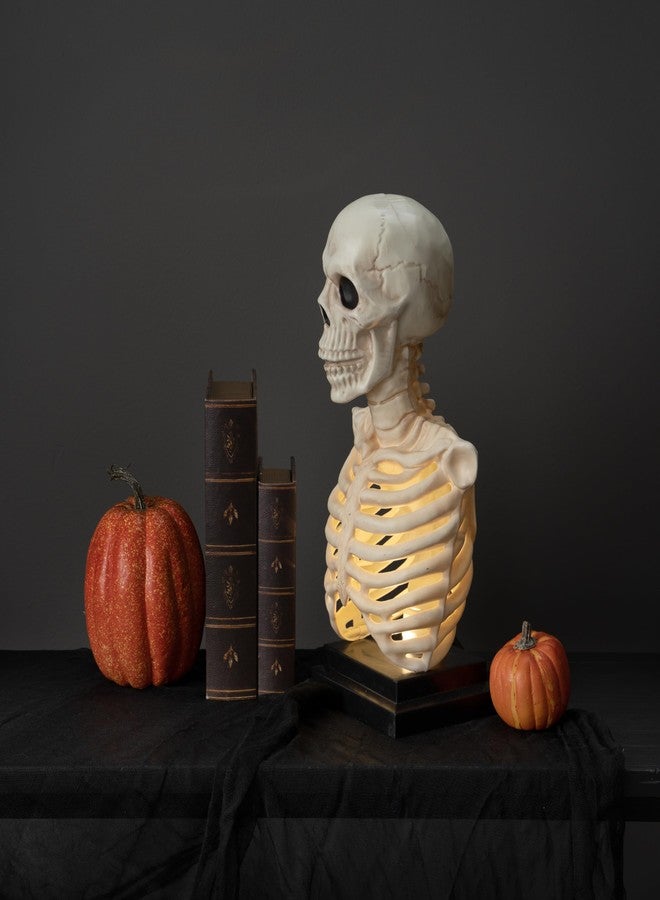كريزي بونز تمثال نصفي لهيكل عظمي من Crazy Bonez مع إضاءة وصوت، ارتفاعه 16 بوصة - Image 4